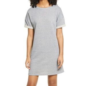 Women's Bp. French Terry T-Shirt Dress